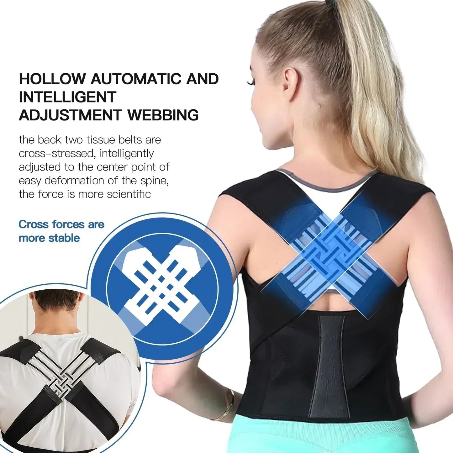 NutriHerbex™ Posture Corrector Brace