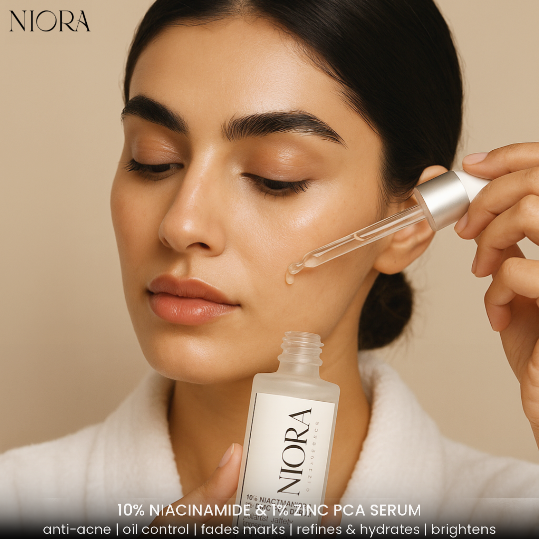 NIORA SERUM | 60 ml - 10% Niacinamide & 1% Zinc PCA