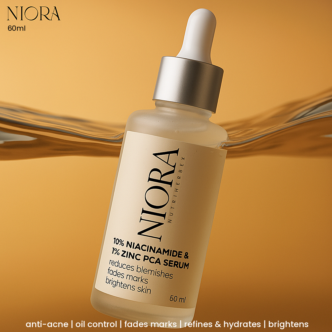 NIORA SERUM | 60 ml - 10% Niacinamide & 1% Zinc PCA