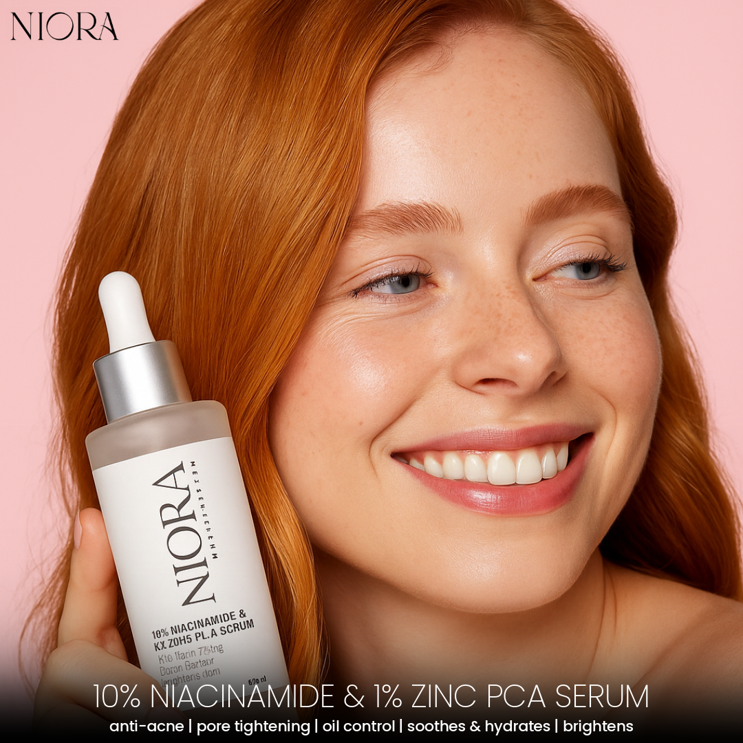 NIORA SERUM | 60 ml - 10% Niacinamide & 1% Zinc PCA