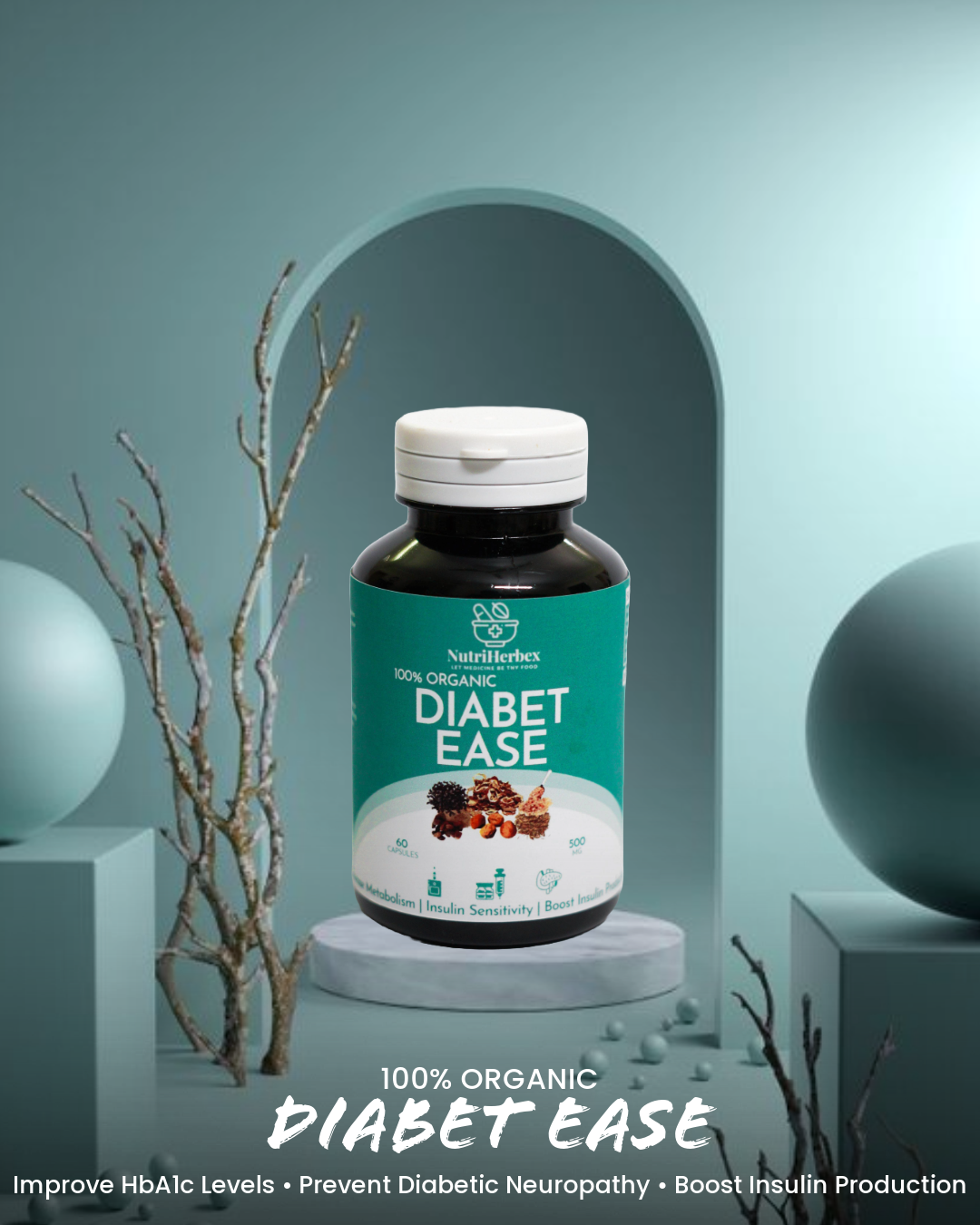 DIABET EASE | 60 capsules