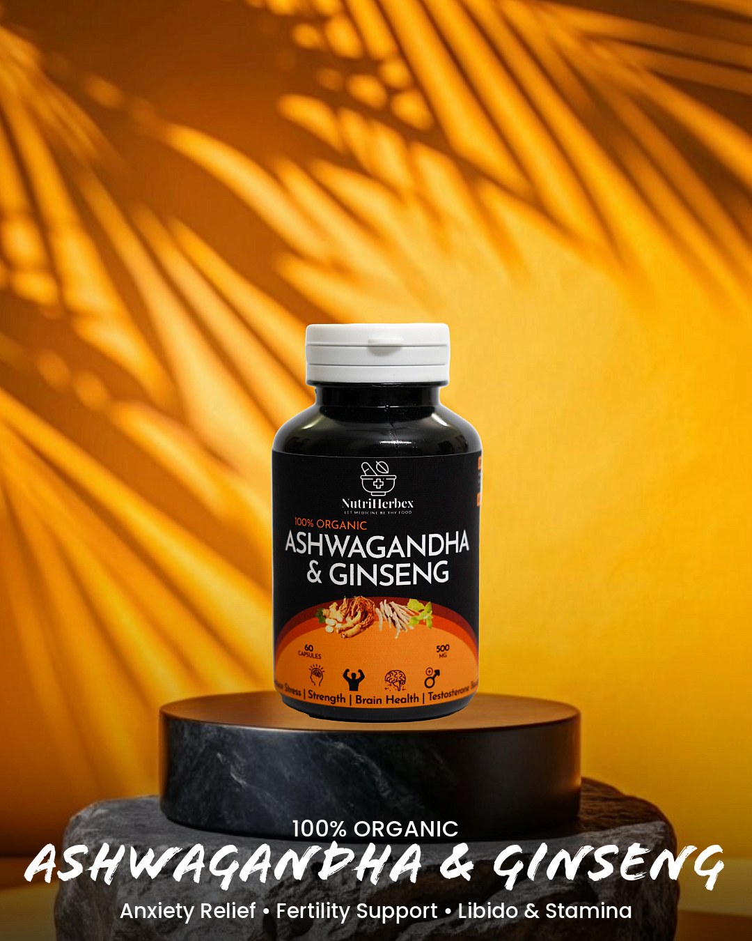 ASHWAGANDHA & GINSENG | 60 capsules