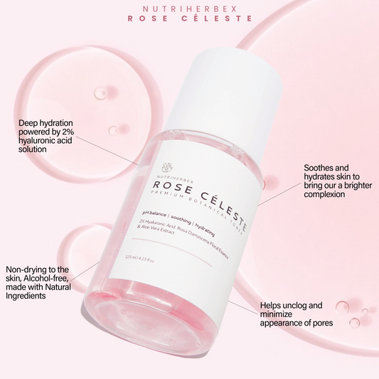SKIN ESSENTIAL BUNDLE | Rose Cèleste Toner & Niora Serum + FREE Gift