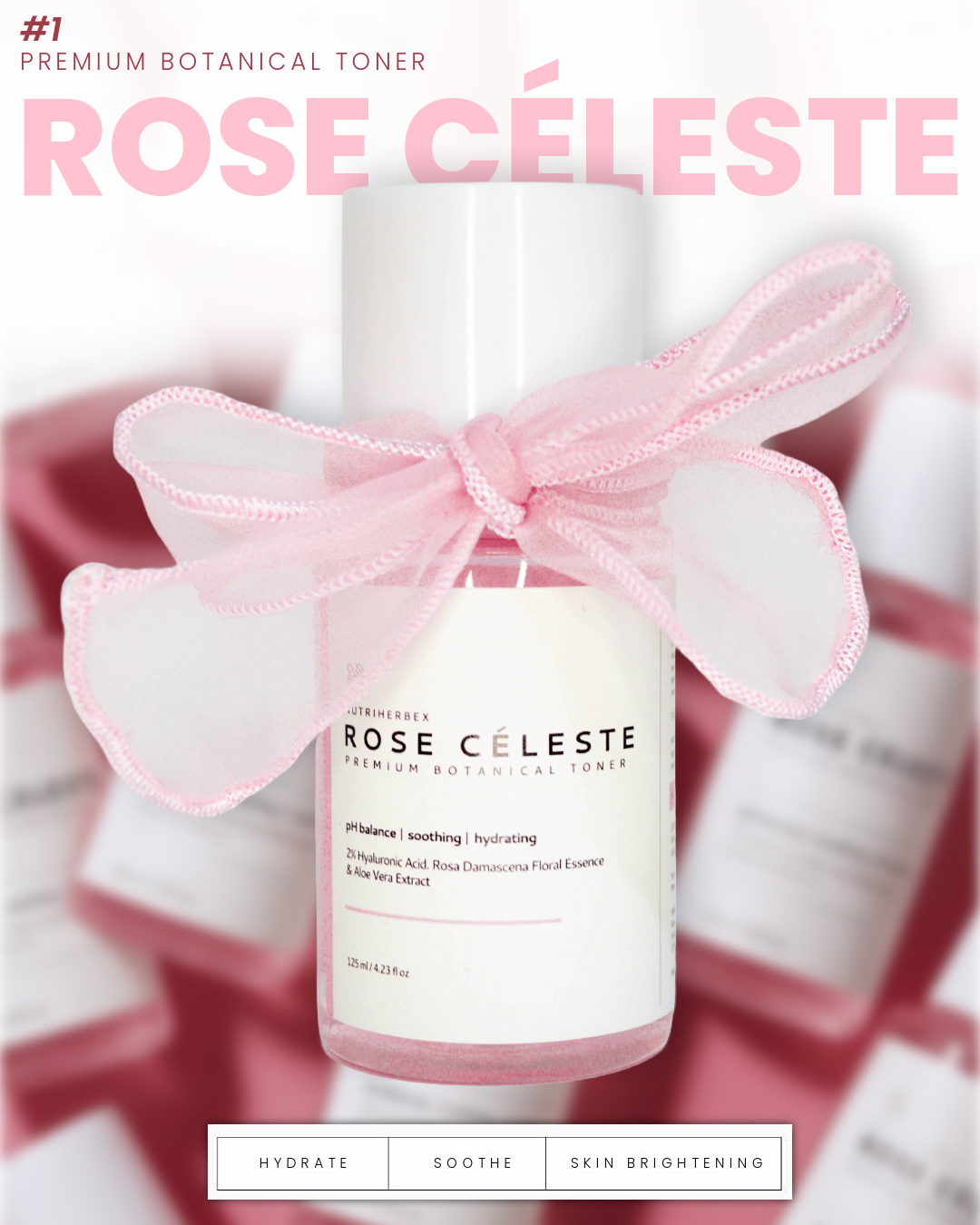 ROSE CÉLESTE TONER | 125 ml
