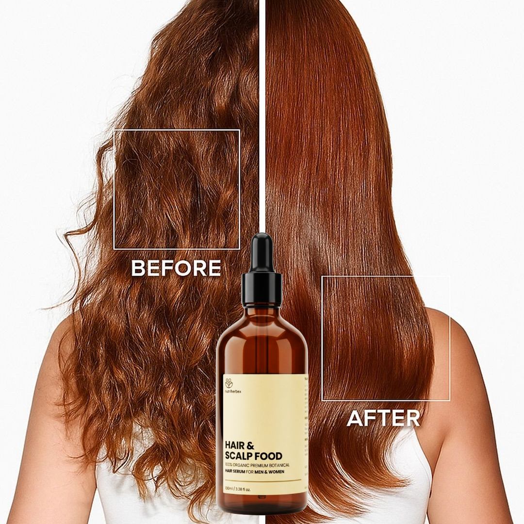 HAIR & SCALP FOOD | Hair Serum for Men & Women