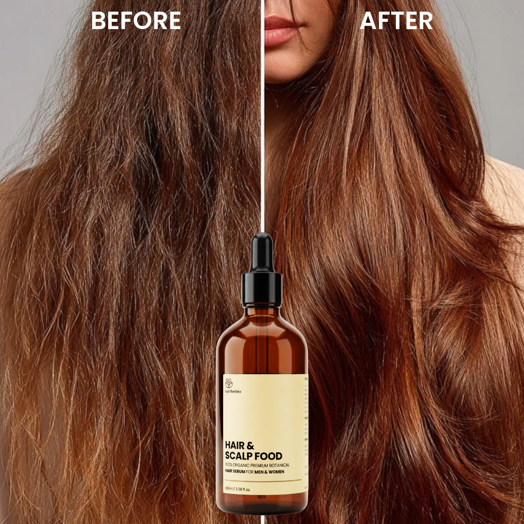 HAIR & SCALP FOOD | Hair Serum for Men & Women