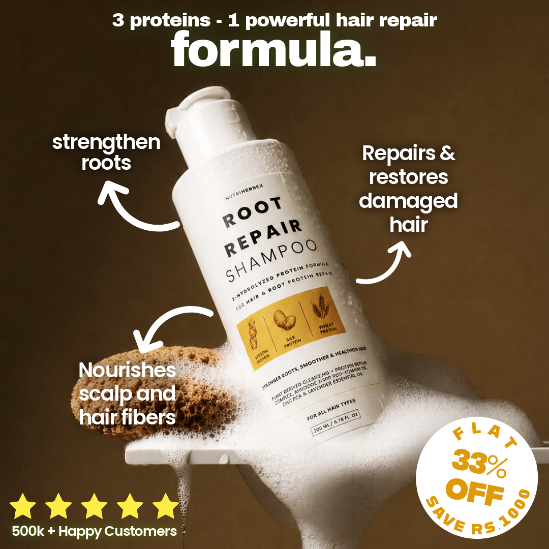 ROOT REPAIR SHAMPOO | 200 ml - 3 Hydrolyzed Protein Complex