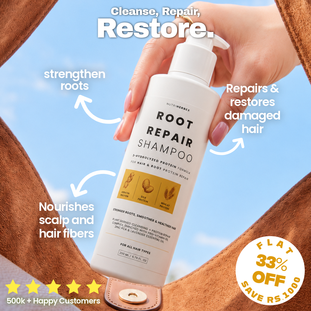 ROOT REPAIR SHAMPOO | 200 ml - 3 Hydrolyzed Protein Complex