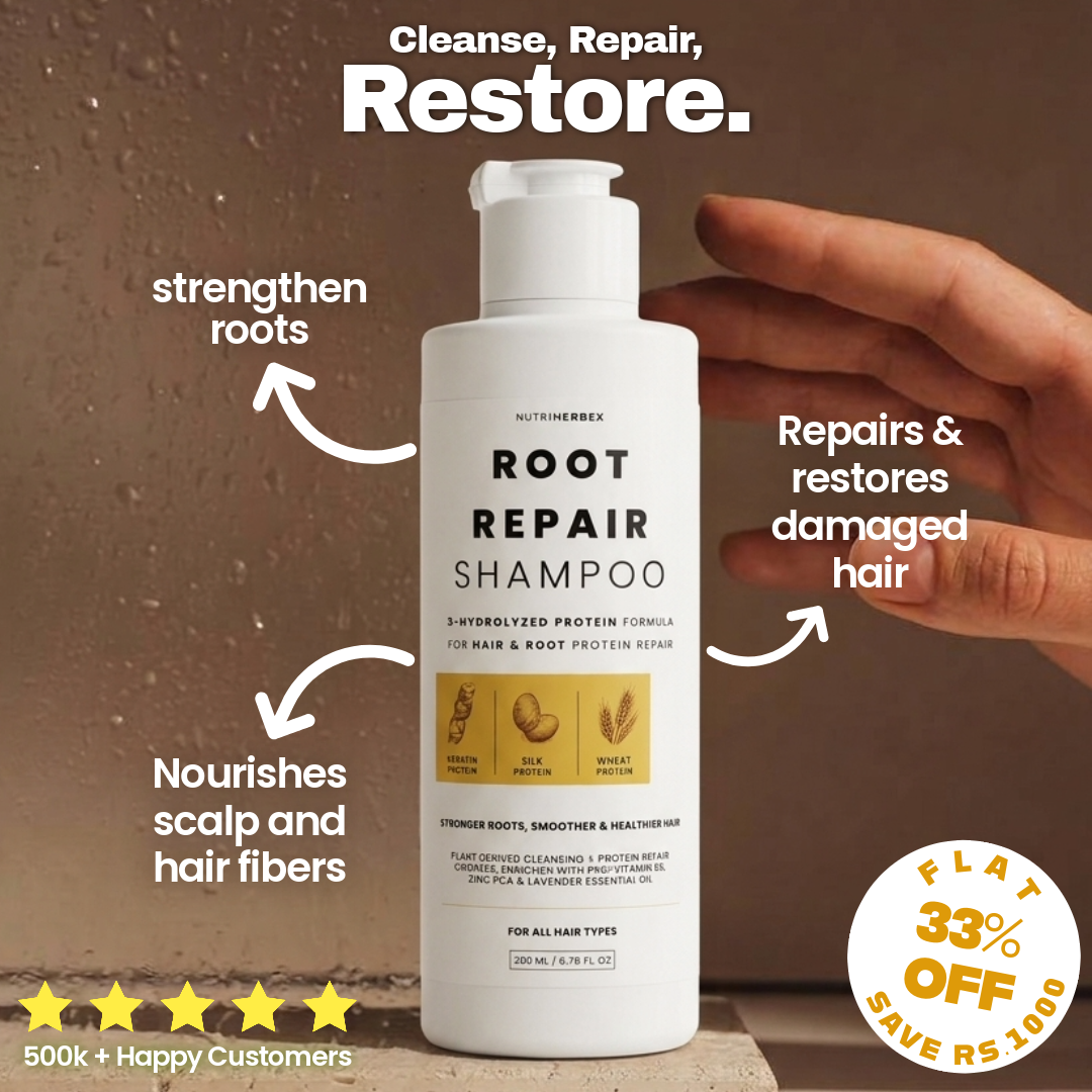 ROOT REPAIR SHAMPOO | 200 ml - 3 Hydrolyzed Protein Complex