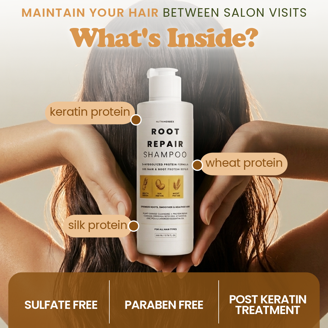 ROOT REPAIR SHAMPOO | 200 ml - 3 Hydrolyzed Protein Complex
