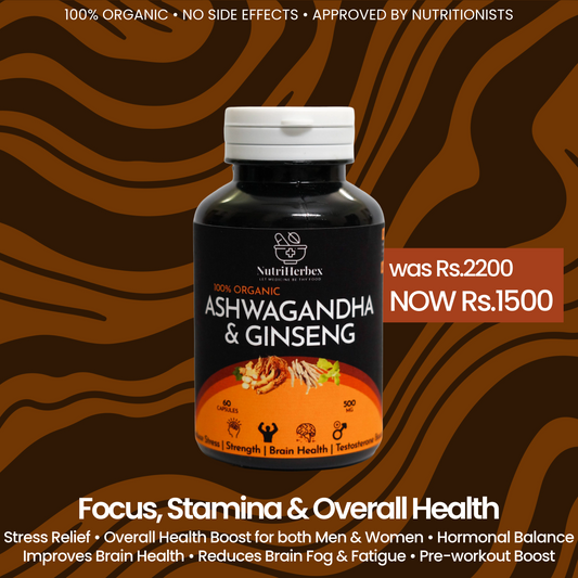 ASHWAGANDHA & GINSENG | 60 capsules