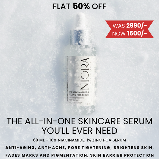 NIORA SERUM | 60 ml - 10% Niacinamide & 1% Zinc PCA