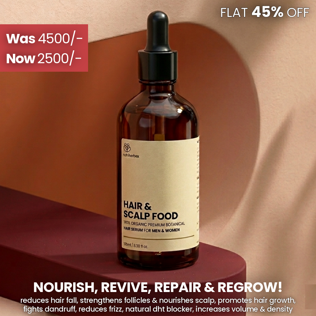HAIR & SCALP FOOD | Hair Serum for Men & Women