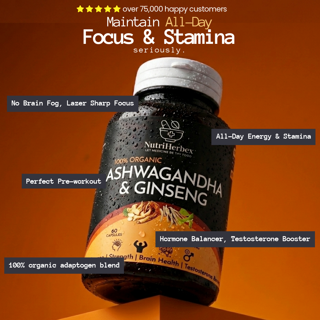 ASHWAGANDHA & GINSENG | 60 capsules