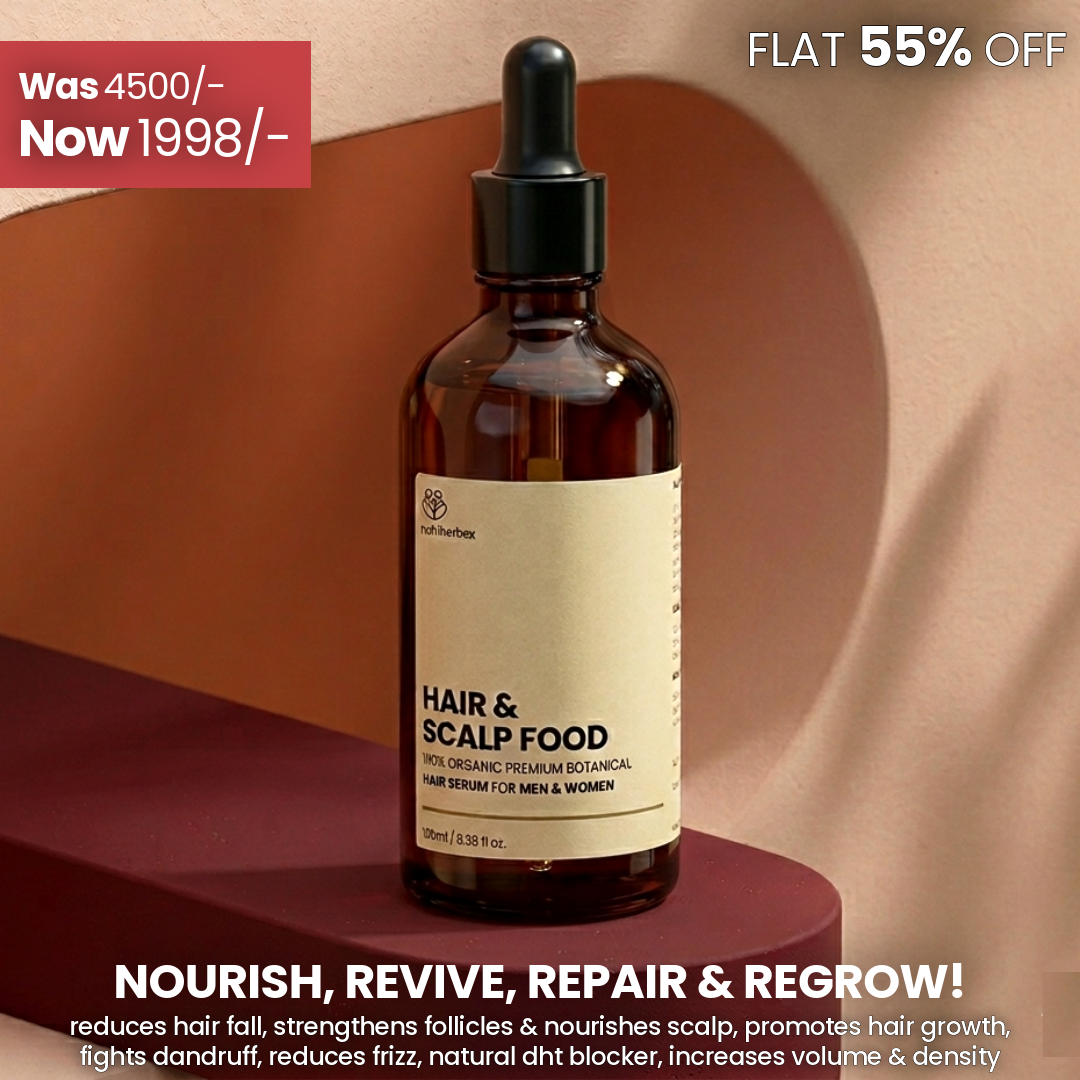 HAIR & SCALP FOOD | Hair Serum for Men & Women