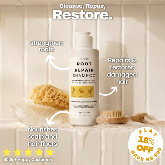 ROOT REPAIR SHAMPOO | 200 ml - 3 Hydrolyzed Protein Complex