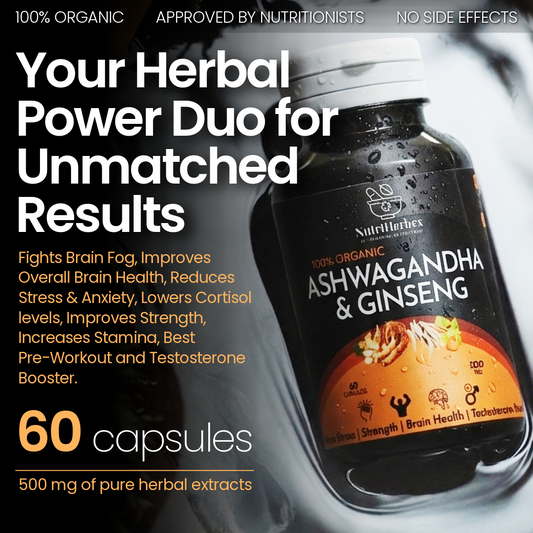 ASHWAGANDHA & GINSENG | 60 capsules