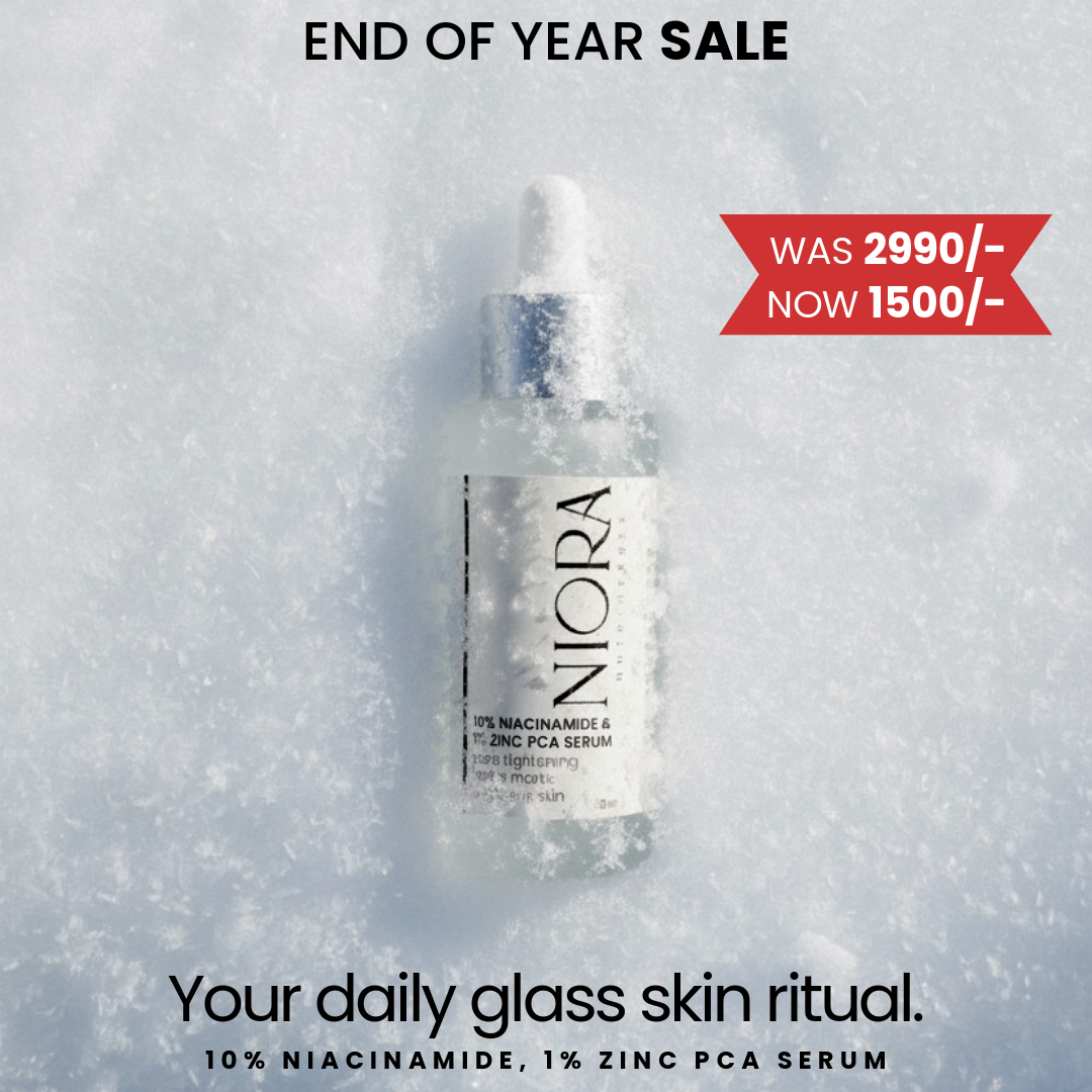 NIORA SERUM | 60 ml - 10% Niacinamide & 1% Zinc PCA