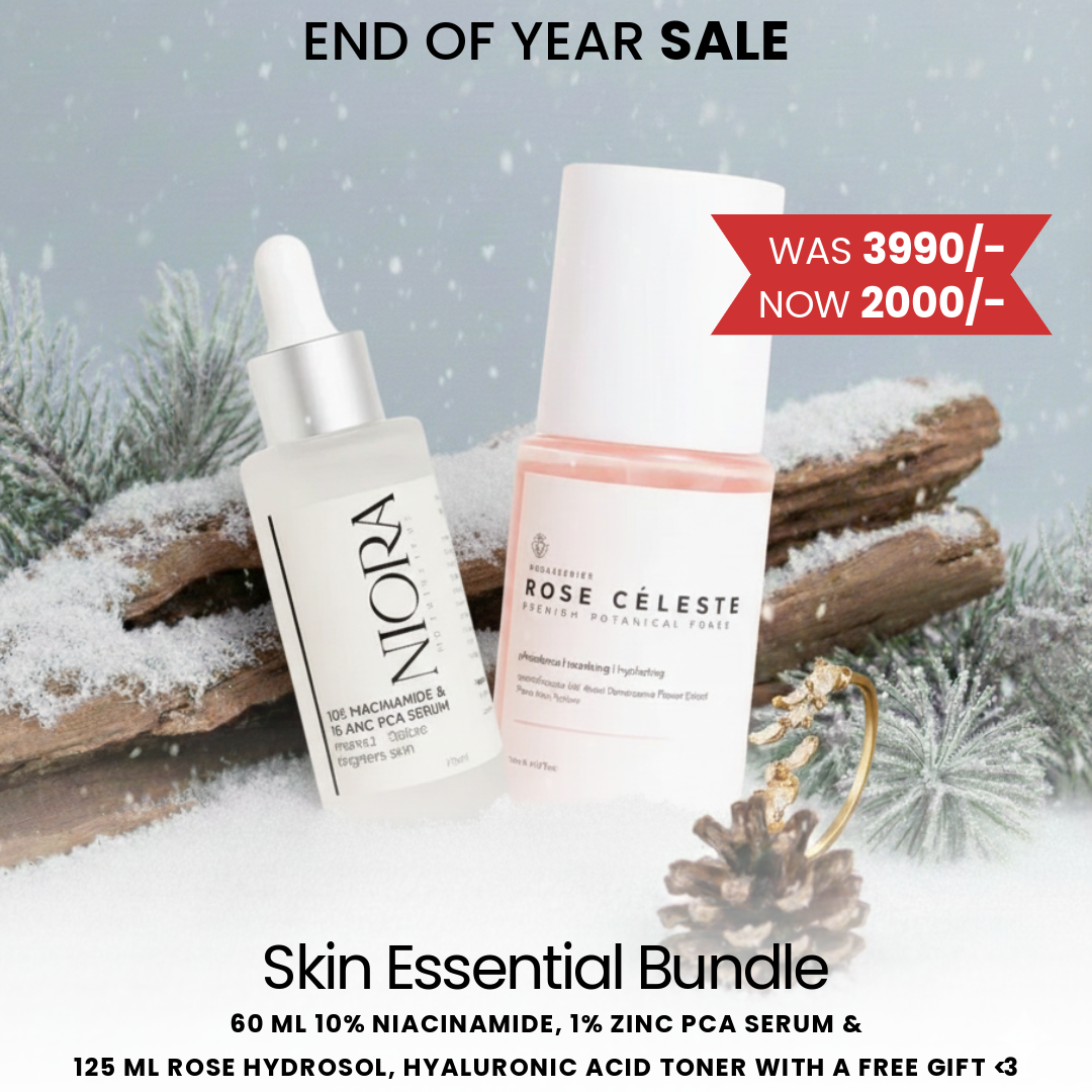 SKIN ESSENTIAL BUNDLE | Rose Cèleste Toner & Niora Serum + FREE Gift