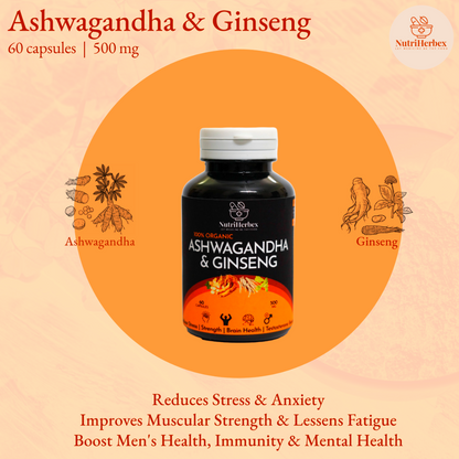 ASHWAGANDHA & GINSENG | 60 capsules