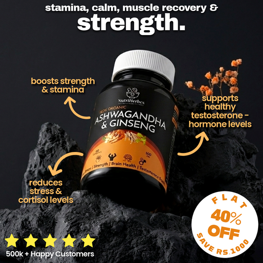 ASHWAGANDHA & GINSENG | 60 capsules