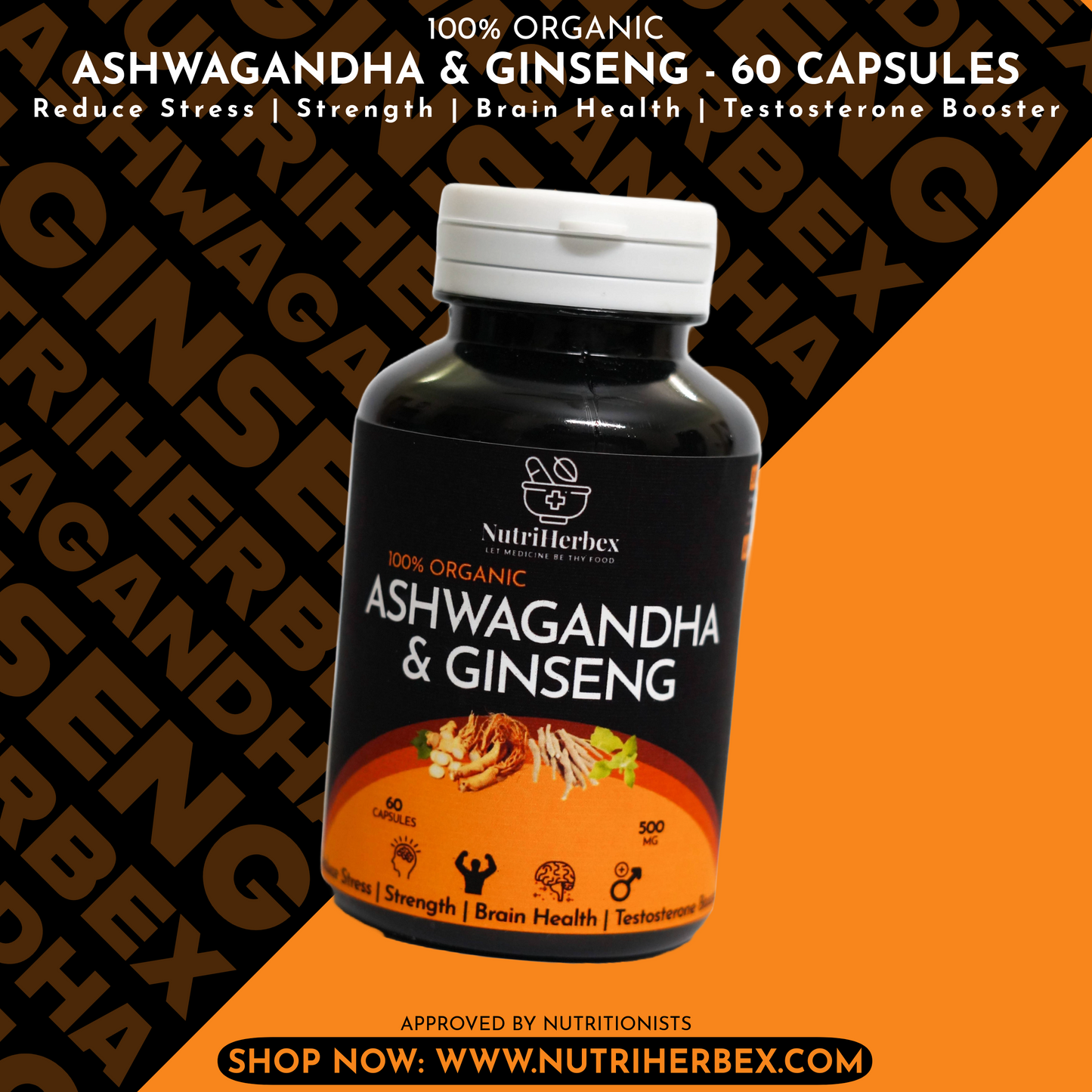 ASHWAGANDHA & GINSENG | 60 capsules