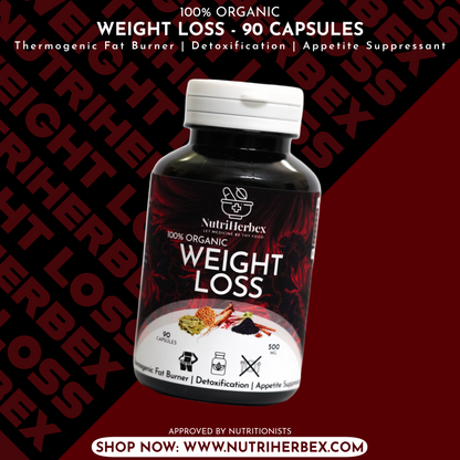 WEIGHT LOSS | 90 capsules + FREE DIET PLAN